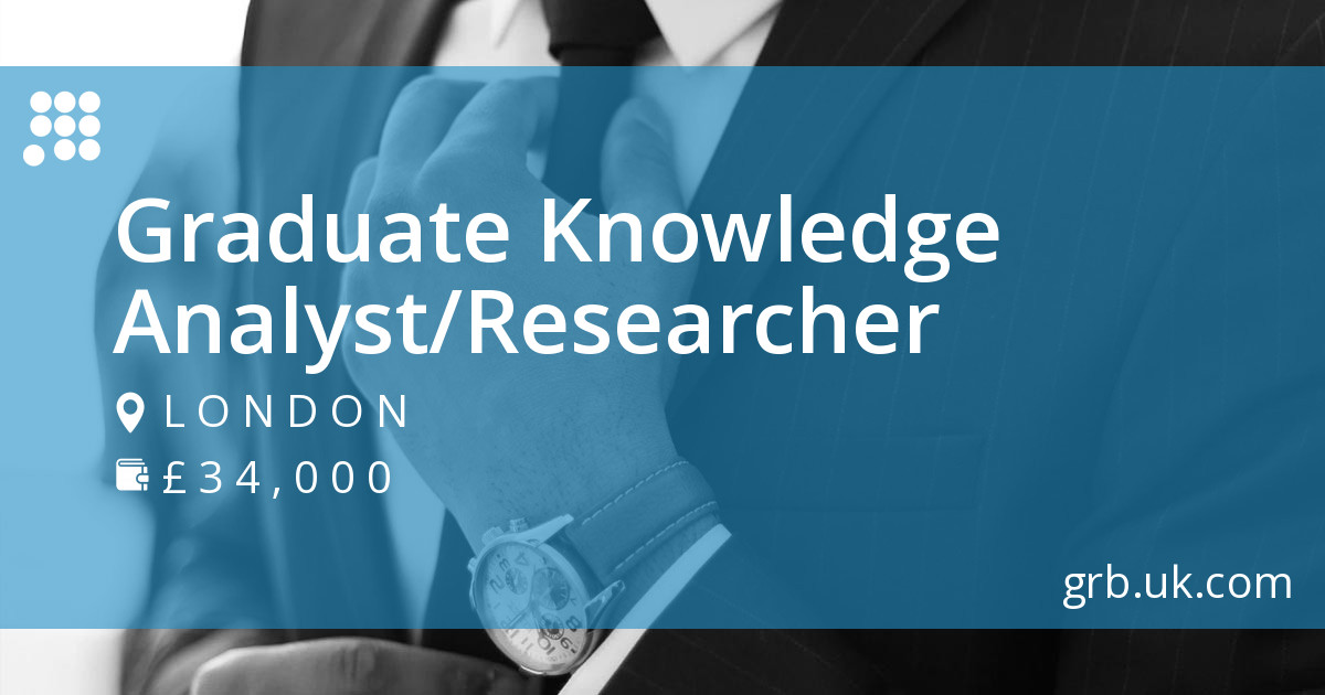 graduate jobs london research analyst